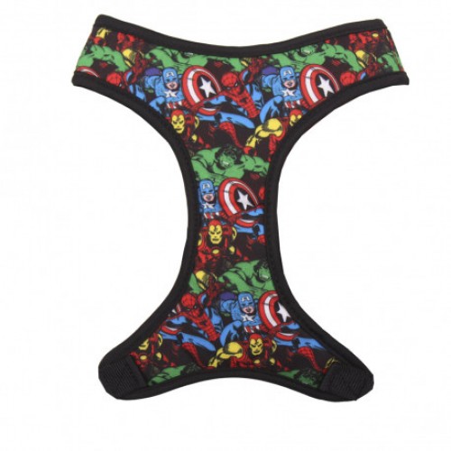 For Fan Pets Peitoral Soft Harness Marvel Vingadores